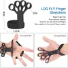 Hand Grips Silicone Hand Grip Device Finger Exercise Hand Strengthener Stretcher Hand Trainer Rehabilitation Training Equipment Muscle Tool 230714