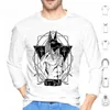 Hoodies voor heren Anubis-God van het hiernamaals en mummificatie Lange mouw Anubis God Oude Egypte Mythologie Oude goden Dode Dood