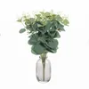 Künstliches Blumengrün, 100 Stück, künstliche Pflanzen, Seide, Eukalyptusblätter, DIY-Weihnachtsdekorationen, Vase für Haus, Garten, Hochzeit, Scrapbooking, künstliche Blumen 230714