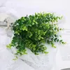 decoratieve bloemen realistische herbruikbare kunstmatige eucalyptus met stengel 12 stks/set niet-verwelken faux groene planten voor huisdecoratie nee