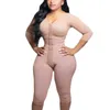 Arm shaper fajas colombianas mujer full kropp stöd armkomprimering krympa din midja med inbyggd bh bbl post op kirurgi leveranser 230714