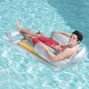 Sand Play Water Fun Summer Air Mattresses Floating Lounger Hammock Air Mattress Outdoor Water Row Inflatable Air Bed Play Water Sleeping Bed 230714