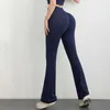Leggings pour femmes essayez de BN Fitness pantalons de Yoga évasés taille haute entraînement sport sans couture collants Push Up femmes tenues de gymnastique vêtements