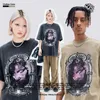 Men's T Shirts MADEEXTREME Vintage Graphic Harajuku Coton T-shirt Streetwear Short Sleeve Shirt Printing Oversized Tops