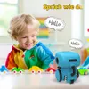 RC-Roboter, pädagogisches elektrisches intelligentes Spielzeug, intelligenter Roboter, Stimme, Humanoid, Kinder, Jungen, Geschenk, Tanzen, Mini-Laufspielzeug, STEM-Roboter mit Lichtern 230714