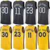 Print Draft Pick Basquete Stephen Curry Jersey 30 Chris Paul 3 Brandin Podziemski 2 Gui Santos 15 Klay Thompson 11 Draymond Green 23 Kevon Looney 5 Homem Mulher Juventude