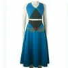 Steven Universe Lapis Lazuli Blue Dress Halloween Cosplay Costume273j