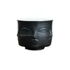 Jardinières Pots Visage Humain Pot De Fleurs Céramique Vase Floral Plantes Succentes Modernes Réservoir De Stockage Maison Homme Et Femmes Style Contracté 15 Dhgys