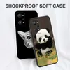 Para Realme GT Neo2 Case 6.62inch RealmeGT Neo 2 5G Soft RMX3370 Phone Black Tpu Case Lion Wolf Tiger Dragon