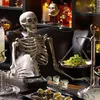 Poseable Full Life Size Halloween Decoration Party Prop New Halloween Skeleton Holiday DIY Decorations SEP9 Y201006340L