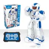 RC Robot RC Smart Gebaar Sensor Dans Robot programmeerbare inteligente elektrische Zingen Afstandsbediening Educatief humanoïde robotica Kinderen Speelgoed 230714