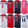 Print Draft Pick Basketball Landry Shamet Jersey Poole 13 Bilal Coulibaly 0 Danilo Gallinari Tyus Jones Daniel Gafford 21 Xavier Cooks 12 Delon Wright 55 Homem Mulher