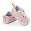 Första Walkers Summer Crib Shoes Toddler Girls For Spädbarn Princess Dress Flats Walker Baby Girl Sandals