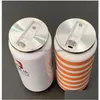 Tumblers 12Oz Sublimation Cola Can Diy 350Ml Water Bottle In Bk Double Walled Stainless Steel Shape Insated Vacuum With 149 Drop Del Dhay5