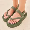 Сандальцы Beautyday Cunky Sandals Женщины Lycra Back Bess Bess Solid Color Высота шлепанцев Случайные женские туфли ручной работы 38239 230714