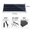 Другая электроника 300W Solar Panel Kit Dual USB -выход 12 В с 60a контроллера Солнечные элементы для автомобильной яхты RV Boat Moblie Аккумуляторная батарея 230715