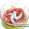 Manual Meat Grinders Grinder Hand Operated Food Processors Portable Multi function Vegetable Cutter Garlic Chopper Mincer Mixer Blender 230715