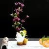 Servies Sets Mini Nep Sashimi Plaat Sushi Platter Koude Schotel Ornament Plastic Decor Bloesem Planten