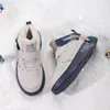 Sneakers 2023 Stivali per bambini Inverno Bambini Scarpe sportive da neve per ragazzi Moda Casual Pelle Ragazze High Top 230714