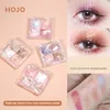 Eye Shadow HOJO 4 Color Diamond Sequined Glitter Eyeshadow Palette Makeup Shimmer Eye Shadow Pallete Waterproof Cosmetic Set TSLM1 230715