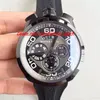 2017 Factory Fashion BRAND NEW AUTHENTIC BOMBERG BOLT 68 QUARTZ CHRONO BLACK PVD RUBBER STRAP WATCH 45mm Men Watches Top Quality294K