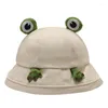 Bérets mignon Animal imprimé large bord chapeau de soleil pour femmes hommes adolescents enfants - à la mode extérieur seau casquette printemps été Protection