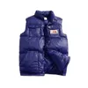 Men's Vest Down Cotton Waistcoat Designs Womens formal Sleeveless pocket down Jacket Autumn Winter Fashion Casual Coats thick Vests for Keep Warm puffer Outerwear