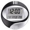 Zegarki stołowe Wyświetlacz cyfrowy zegar elektroniczny kalendarz LCD Moderne Wspornik LED Watch Fract of Home Office Dekoracja