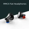 Cell Phone Earphones XSL PT15 Wired Earphone Clear Detail Sound Metal headset with mmcx Flat Headphone HiFi Earbuds High Quality Durable Personality 230714