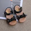 Sandaler Girls Fashion Princess Classic Baby Girl Kids Summer Children Sweet Shoes Soft 21 30 Bow Knot 230714