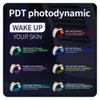 Urządzenia do pielęgnacji twarzy 7 kolorów Pon maszyna zimny nano spray nawilżający wiatrowa kompres spa salon twarz body LED Maska PDT Maszyna 230714
