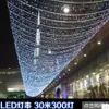 Color waterproof outdoor LED lights string of colored lights flash lamps chandeliers 30M 300LED rope whole172f