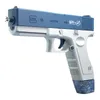 Zand Spelen Water Fun Glock Elektrische Repeater Gun Kinderen Speelgoed Automatische Sprinkler Knijpen Hoge Druk Sterke 230714