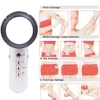 Massageador de rosto 3 em 1 Lifting EMS Infrared Ultrasonic Body Massager Device Ultrasound Slimming Fat Cavitation Face Beauty Machine 230714