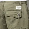 Pantalones cortos para hombre Verano Algodón Cargo Hombres Camuflaje Camuflaje Casual Multibolsillo Baggy Streetwear Hip Hop Militar Táctico 230714