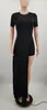 Damskie dresy damskie Kexu High Side Slit Maxi Dress T-shirt t-shirt top szorty letni