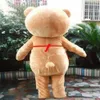 2018 High quality eddy Bear of TED Adult Size Halloween Cartoon Mascot Costume Fancy Dress266x