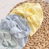 Lovely Bowknot Cotton Baby Hat Cute Solid Color Baby Girls Boys Turban Hat Soft Newborn Infant Cap Beanie Head Wraps