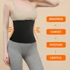 Afslankende riem Onzichtbare Tummy Wrap Buik Taille Trainer Body Shaper Elastisch trainingscorset Body Sculpting Tape Sport Fitness Yoga Riem 230714