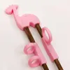 Chopsticks Children for Kids Baby Staniless Woodiness Cartoon Learning återanvändbar utbildning Helper Home Products