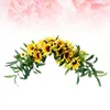 Decorative Flowers Artificial Sunflower Swag Arches Weddings Autumn House Decorations Home