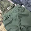 American Retro Casual Shorts Mężczyźni Kamuflażowe spodnie dresowe