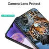 For ZTE Blade V2020 Case Axon 11 SE 5G Back Cover For V 2020 Black Tpu Case Lion Wolf Tiger Dragon