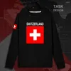 Sudaderas con capucha para hombre Confederación Suiza Suiza CHE CH Confoederatio Helvetica Sudadera con capucha para hombre Jerseys Sudadera para hombre Ropa de calle delgada