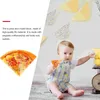 Decorative Flowers Party Supplies Plastic Food Ornament Artificial Pizza Slice Model Simulation Pography Props Decoration