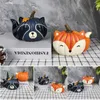 Garden Decorations Newly Pumpkin Animal Statue Modern Decor Resin Crafts Collectible Figurines For Home Decor Accents For Home Garden L230715