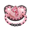 Baby Teethers Toys Pink 100% Handmade Adult Baby Pacifier Big Size Silicone Adult Nipple Little Bear For Adult Angry Baby Girl Boy ddlg 230714