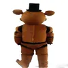 Fem nätter på Freddy's FNAF Freddy Fazbear Mascot Costume Cartoon Mascot Custom2703