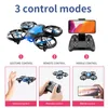 Electric/RC Aircraft V8 Mini Drone 10K 1080P HD Camera WiFi Fpv Air Pressure Height Maintain Foldable Quadcopter RC Dron Toy Gift 230714