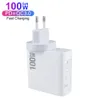 100 W USB C Ladegerät PD USB Typ C Netzteil mit GaN Tech Schnellladegerät für MacBook Pro/Air Laptops iPad iPhone 14 Pro Max